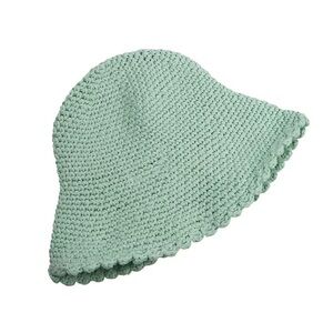 Aritzia Mint Green Knit Bucket Hat